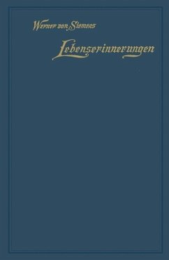 Lebenserinnerungen (eBook, PDF) - Siemens, Werner Von