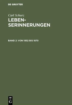 Von 1852 bis 1870 (eBook, PDF) - Schurz, Carl