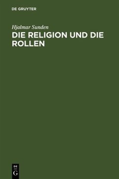 Cover Die Religion und die Rollen (eBook, PDF)