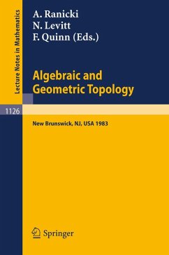 Cover Algebraic and Geometric Topology (eBook, PDF)