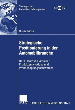 Strategische Positionierung in der Automobilbranche (eBook, PDF) - Tietze, Oliver