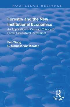 Cover Forestry and the New Institutional Economics (eBook, PDF)