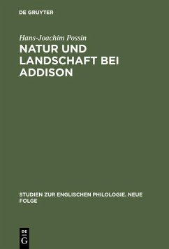 Natur und Landschaft bei Addison (eBook, PDF) - Possin, Hans-Joachim