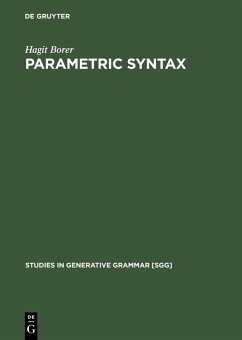 Cover Parametric Syntax (eBook, PDF)