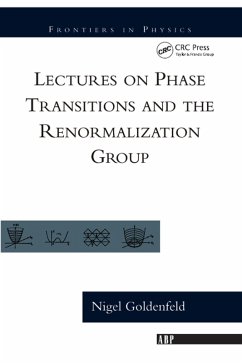 Lectures On Phase Transitions And The Renormalization Group (eBook, ePUB) - Goldenfeld, Nigel