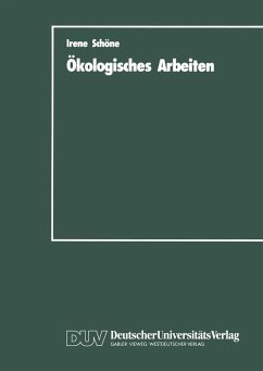 Cover Ökologisches Arbeiten (eBook, PDF)