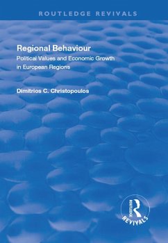 Cover Regional Behaviour (eBook, ePUB)