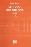 Lehrbuch der Analysis (eBook, PDF)