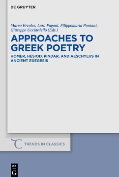 Approaches to Greek Poetry