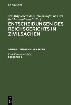 Erbrecht, 2 (eBook, PDF)