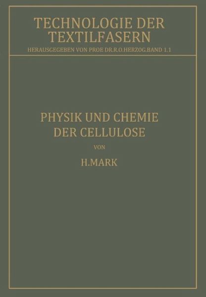 Physik und Chemie der Cellulose (eBook, PDF) Physik und Chemie der Cellulose (eBook, PDF)