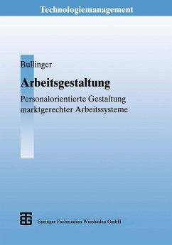 Cover Arbeitsgestaltung (eBook, PDF)