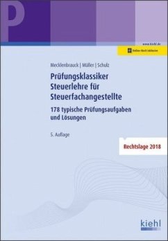 Prüfungsklassiker Steuerlehre für Steuerfachangestellte - Mecklenbrauck, Christian;Müller, Peter Volker;Schulz, Heiko