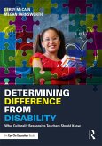 Determining Difference from Disability (eBook, ePUB)