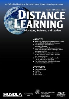 Distance Learning (eBook, ePUB)