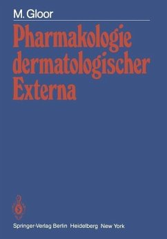 Pharmakologie dermatologischer Externa (eBook, PDF) - Gloor, M.