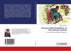Persons With Disabilities In The African Context