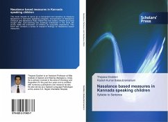 Nasalance based measures in Kannada speaking children - Dodderi, Thejaswi;Balasubramanium, Radish Kumar