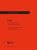 Lied (2017) -Fassung für Sopran oder Tenor- Lied (2017) -Fassung für Sopran oder Tenor-