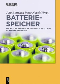 Cover Batteriespeicher (eBook, PDF)