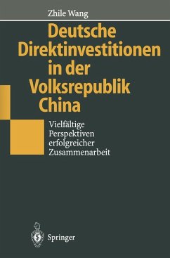 Cover Deutsche Direktinvestitionen in der Volksrepublik China (eBook, PDF)