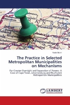 The Practice in Selected Metropolitan Municipalities on Mechanisms