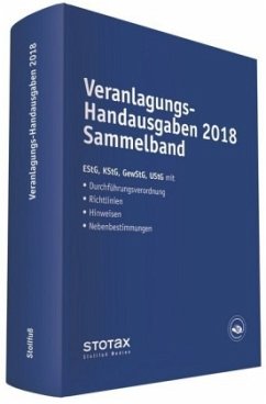 Veranlagungs-Handausgaben 2018 Sammelband