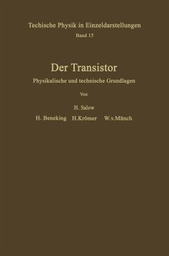 Der Transistor (eBook, PDF) - Salow, H.; Beneking, H. .; Krömer, H.; Münch, W.