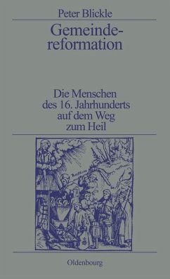 Gemeindereformation (eBook, PDF) - Blickle, Peter