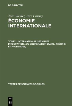 Cover Internationalisation et intégration...ou coopération (faits, théorie et politiques) (eBook, PDF)
