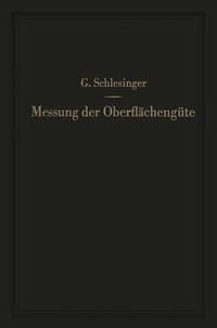 Cover Messung der Oberflächengüte (eBook, PDF)