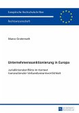 Unternehmenssanktionierung in Europa (eBook, ePUB)
