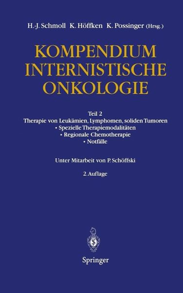 Kompendium Internistische Onkologie (eBook, PDF)