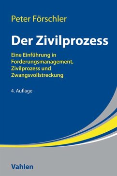 Der Zivilprozess (eBook, PDF) - Förschler, Peter