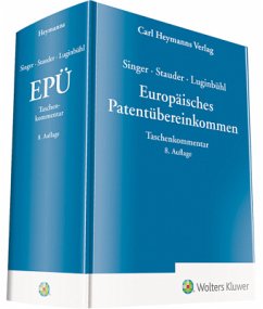 Singer/Stauder/Luginbühl, EPÜ - Europäisches Patentübereinkommen