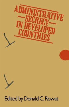 Administrative Secrecy in Developed Countries (eBook, PDF)