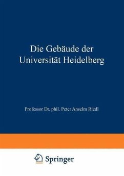 Die Gebäude der Universität Heidelberg (eBook, PDF)