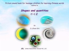 Cover Picture sound book for teenage children for learning Chinese words related to Shapes and quantities (eBook, ePUB)