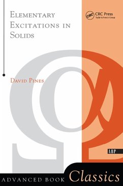 Elementary Excitations In Solids (eBook, PDF) - Pines, David