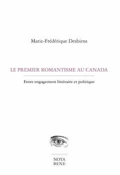 Cover Le premier romantisme au Canada (eBook, PDF)