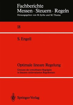 Optimale lineare Regelung (eBook, PDF) - Engell, Sebastian