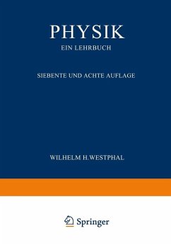 Physik ein Lehrbuch (eBook, PDF) - Westphal, Wilhelm H.