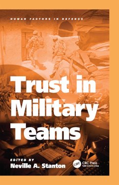 Cover Trust in Military Teams (eBook, ePUB)