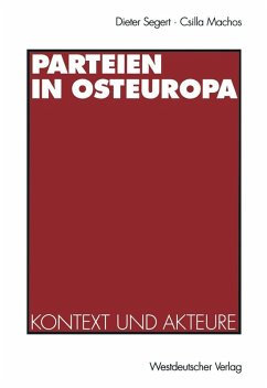 Cover Parteien in Osteuropa (eBook, PDF)