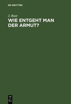 Cover Wie entgeht man der Armut? (eBook, PDF)
