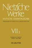 Nachgelassene Fragmente Frühjahr - Herbst 1884 (eBook, PDF)