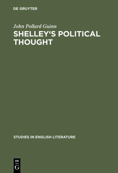 Cover Shelley's political thought (eBook, PDF)