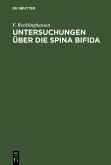 Untersuchungen über die Spina bifida (eBook, PDF)