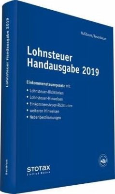 Cover Lohnsteuer Handausgabe 2019