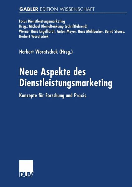 Neue Aspekte des Dienstleistungsmarketing (eBook, PDF)
